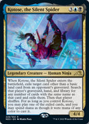 Kotose, the Silent Spider (Promo Pack) [Kamigawa: Neon Dynasty Promo Pack]