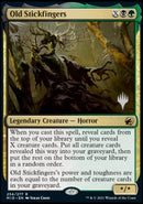 Old Stickfingers (Promo Pack) [Innistrad: Midnight Hunt Promo Pack]
