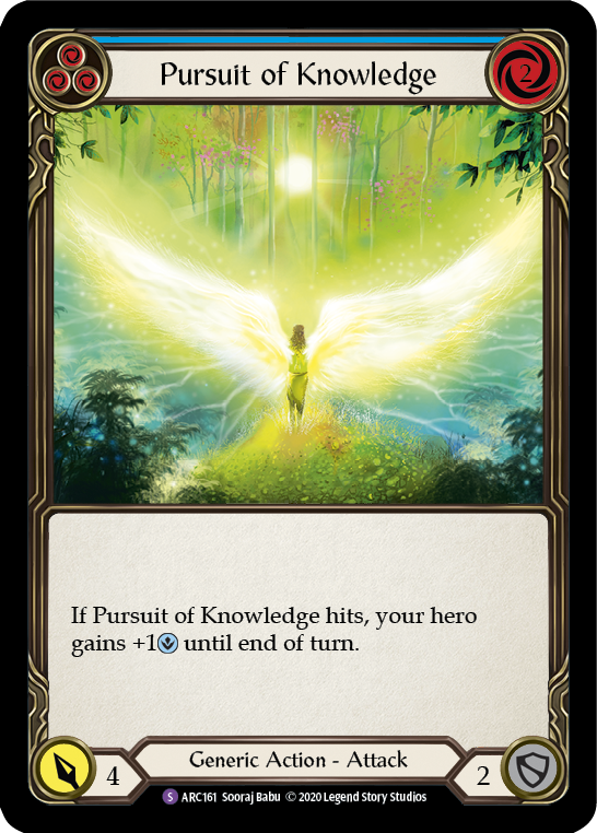 Pursuit of Knowledge [U-ARC161] (Arcane Rising Unlimited) Unlimited Normal