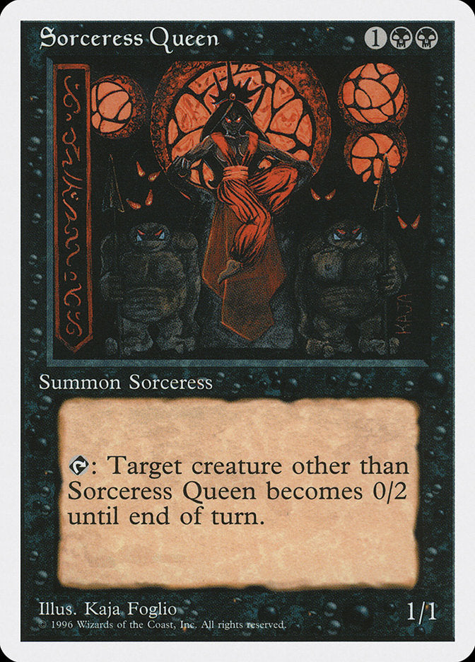 Sorceress Queen (4th Ed 1996 Dated) [Introductory Two-Player Set]