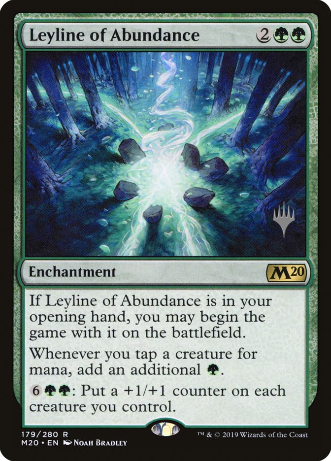 Leyline of Abundance (Promo Pack) [Core Set 2020 Promo Pack]