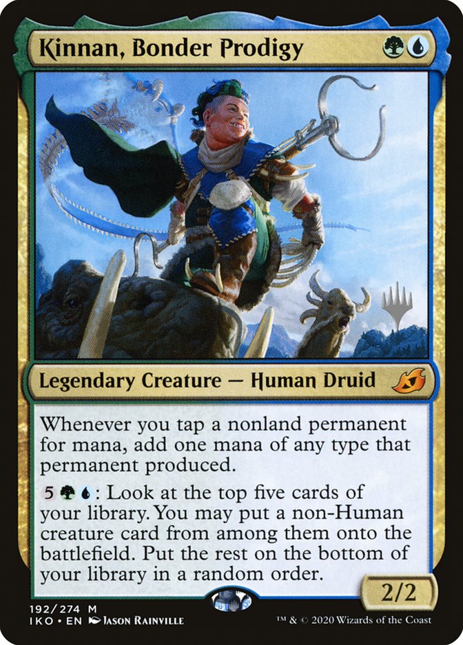Kinnan, Bonder Prodigy (Promo Pack) [Ikoria: Lair of Behemoths Promo Pack]