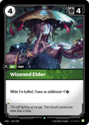 front of card Wizened Elder [Origins]