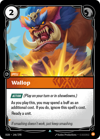front of card Wallop [Origins] #146
