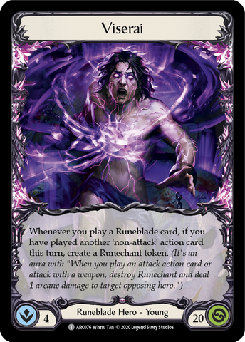 Viserai // Crucible of Aetherweave [U-ARC076 // U-ARC115] (Arcane Rising Unlimited) Unlimited Normal