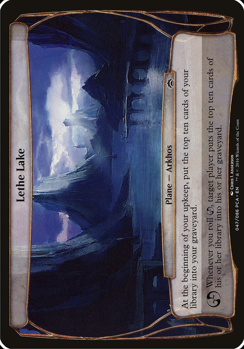(Oversized Plane) Lethe Lake [Planechase Anthology Planes]