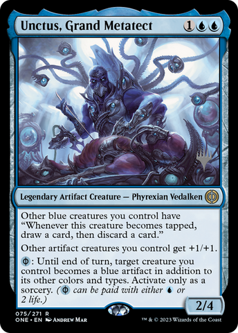 Unctus, Grand Metatect (Promo Pack) [Phyrexia: All Will Be One Promo Pack]