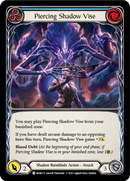 Piercing Shadow Vise (Blue) [MON173] (Monarch) 1st Edition Normal