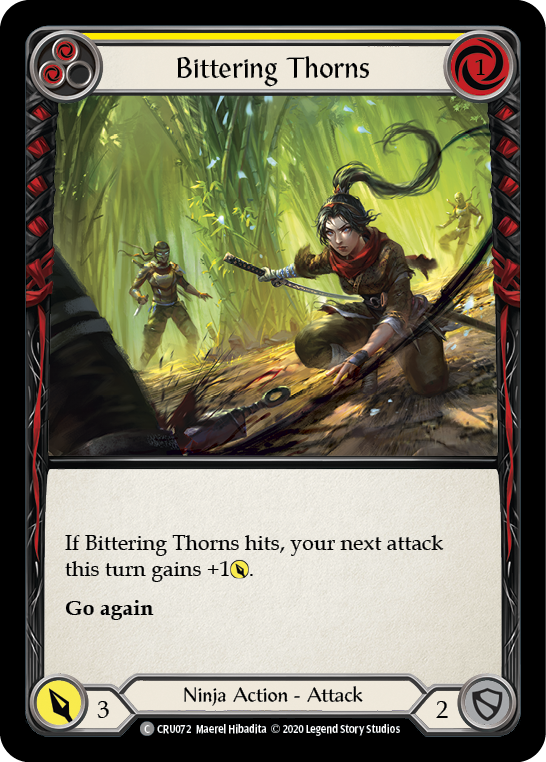Bittering Thorns [CRU072] (Crucible of War) 1st Edition Normal