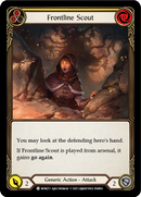 Frontline Scout (Yellow) [MON273-RF] (Monarch) 1st Edition Rainbow Foil