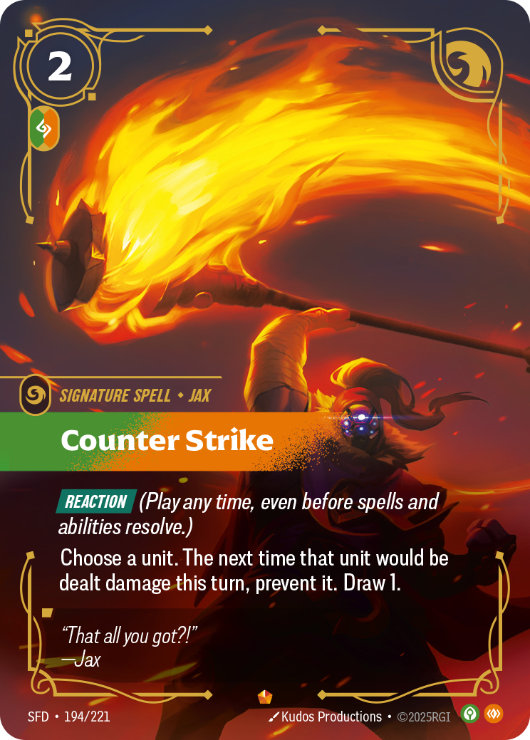 front of card Counter Strike [Spiritforged] 194/221