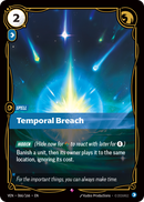front of card Temporal Breach [Vendetta] 066/166