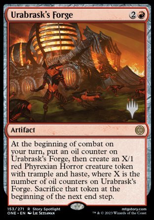 Urabrask's Forge (Promo Pack) [Phyrexia: All Will Be One Promo Pack]