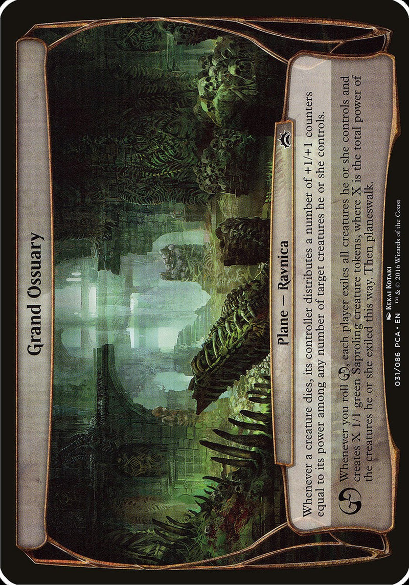 (Oversized Plane) Grand Ossuary [Planechase Anthology Planes]