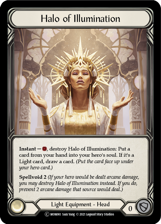 Halo of Illumination [U-MON061-RF] (Monarch Unlimited) Unlimited Rainbow Foil
