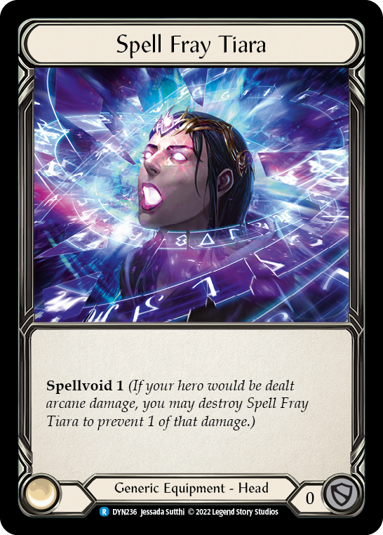 Spell Fray Tiara [DYN236] (Dynasty) Rainbow Foil
