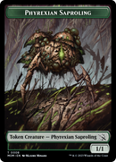 First Mate Ragavan // Phyrexian Saproling Double-Sided Token [March of the Machine Tokens]