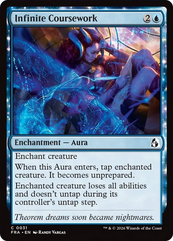 Infinite Coursework [Reality Fracture]