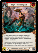 High Speed Impact (Red) [U-CRU106] (Crucible of War Unlimited) Unlimited Rainbow Foil