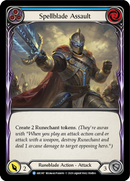 Spellblade Assault (Blue) [U-ARC087] (Arcane Rising Unlimited) Unlimited Normal