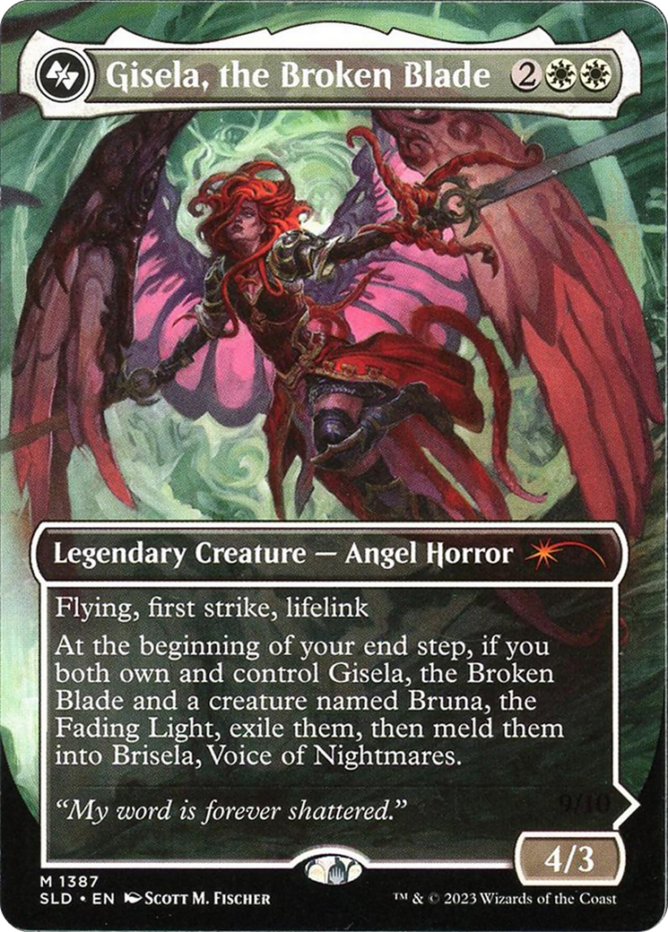 (Thick Stock Display Commander) Gisela, the Broken Blade [Secret Lair Drop Series]