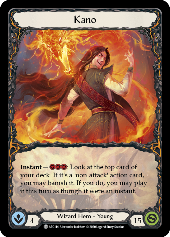 Kano // Viserai [U-ARC114 // U-ARC076] (Arcane Rising Unlimited) Unlimited Normal