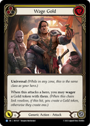 Wage Gold (Yellow) [HVY217] (Heavy Hitters) Rainbow Foil