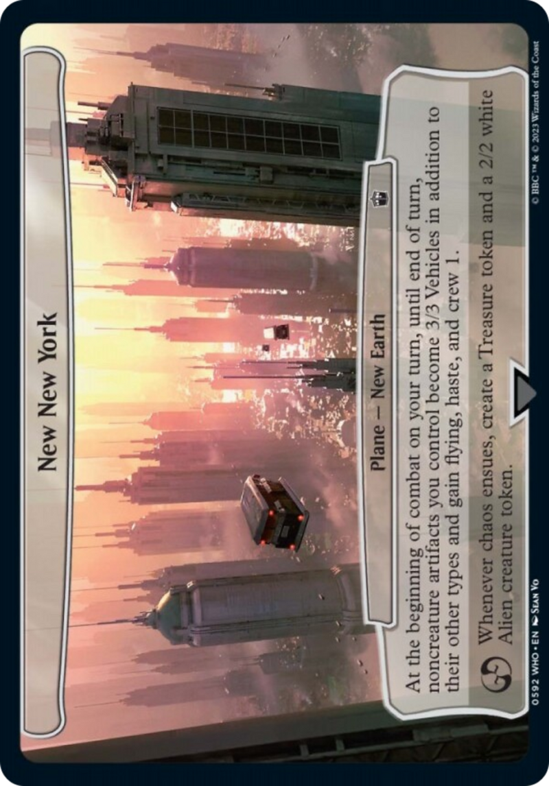 (Oversized Plane) New New York [Doctor Who Planes]
