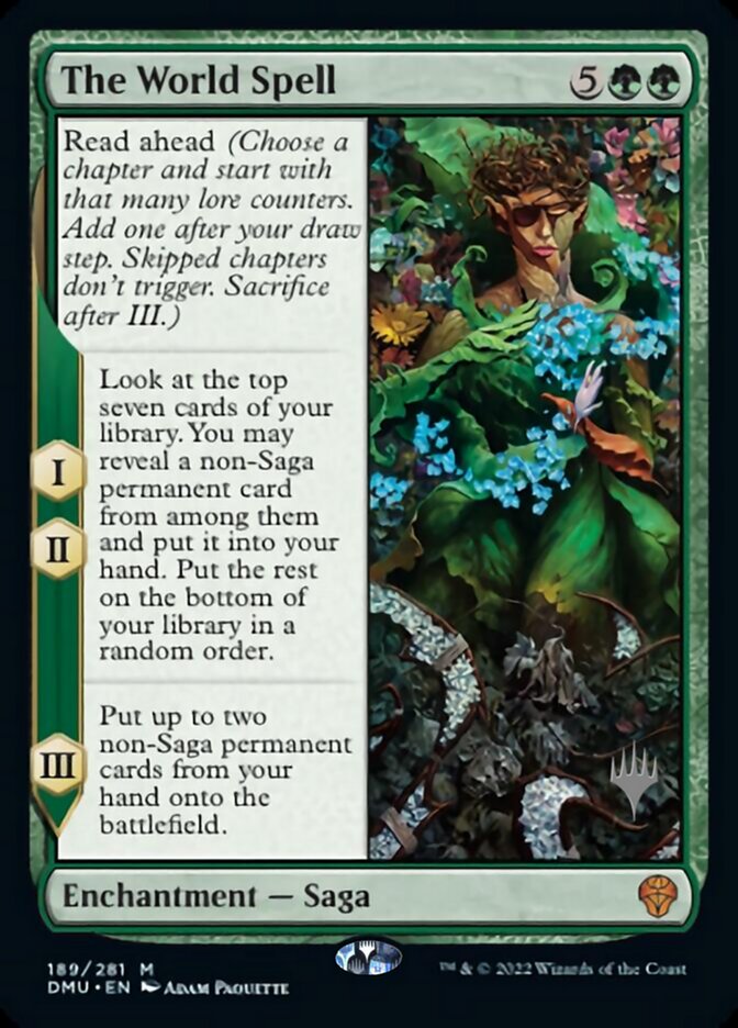 The World Spell (Promo Pack) [Dominaria United Promo Pack]