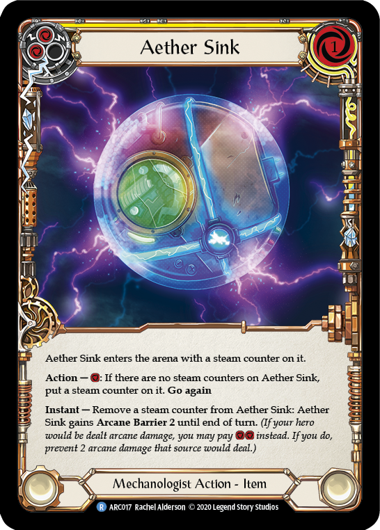 Aether Sink [U-ARC017] (Arcane Rising Unlimited) Unlimited Normal