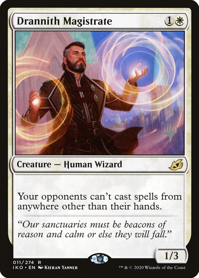 Drannith Magistrate (Promo Pack) [Ikoria: Lair of Behemoths Promo Pack]
