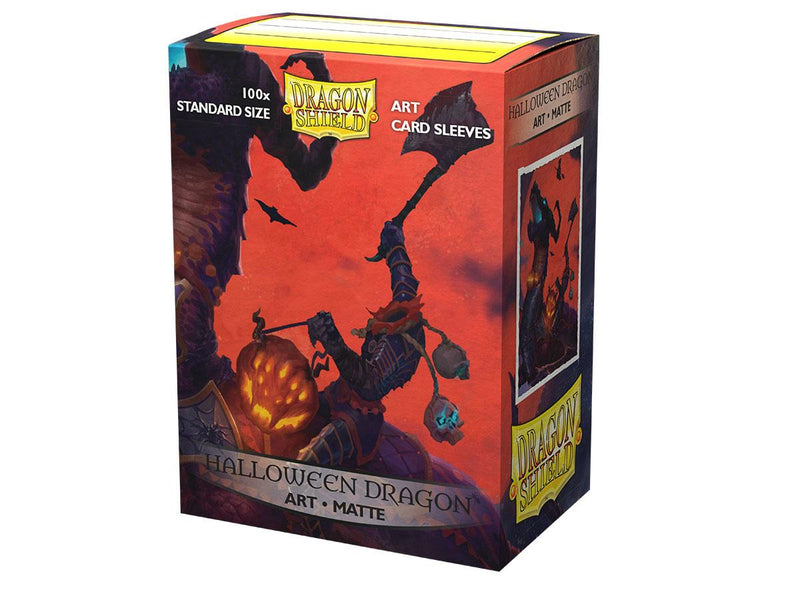 Dragon Shield: Standard 100ct Art Sleeves - Halloween Dragon