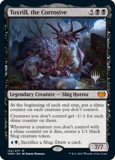 Toxrill, the Corrosive (Promo Pack) [Innistrad: Crimson Vow Promo Pack]