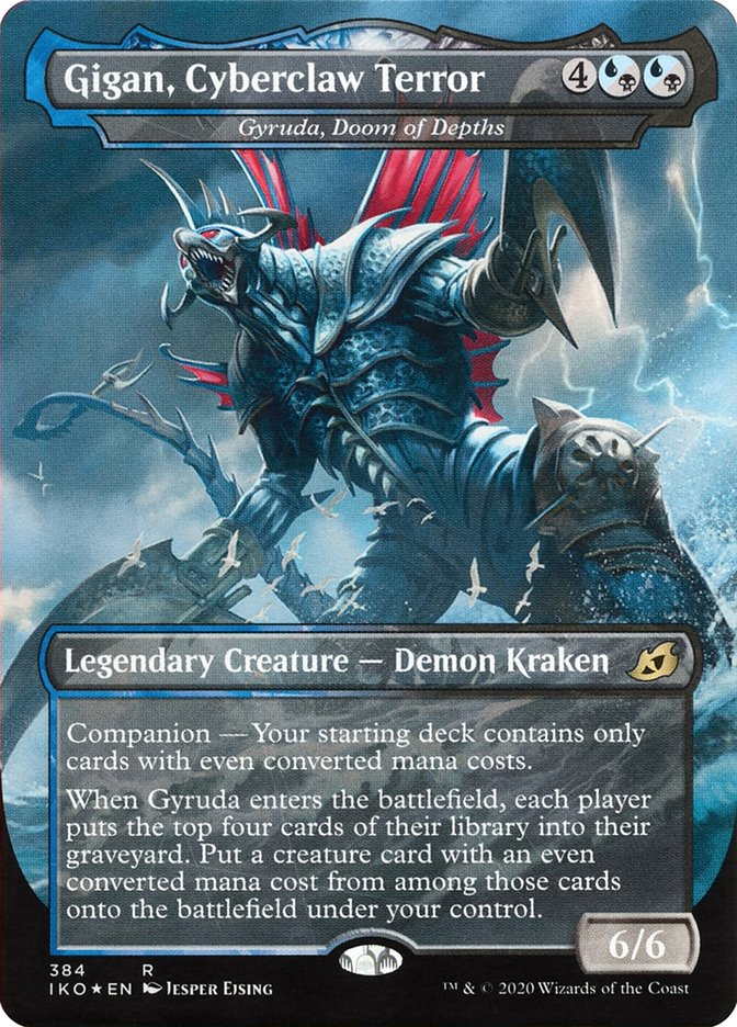 Gigan, Cyberclaw Terror - Gyruda, Doom of Depths (Godzilla Series) [Ikoria: Lair of Behemoths]