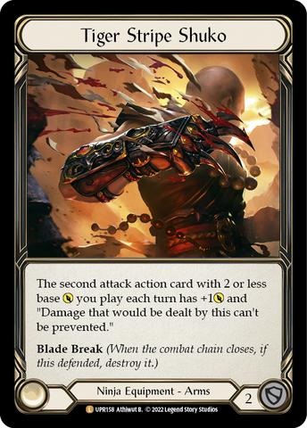 Tiger Stripe Shuko [UPR158] (Uprising) Cold Foil