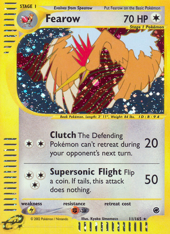 Fearow (11/165) [Expedition: E-Card Base Set]