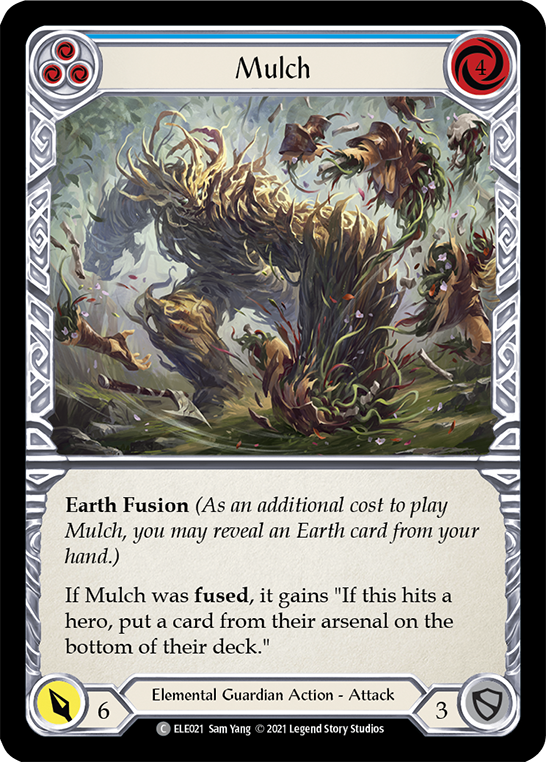 Mulch (Blue) [ELE021] (Tales of Aria) 1st Edition Normal