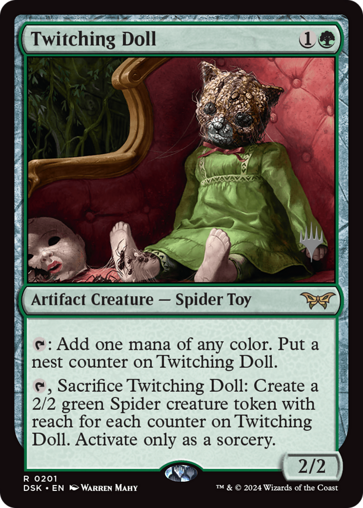 Twitching Doll [Duskmourn: House of Horror Promo Pack]