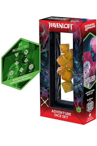 Sirius Dice: Adventure Dice Set - D&D Darklord Viktra Mordenheim