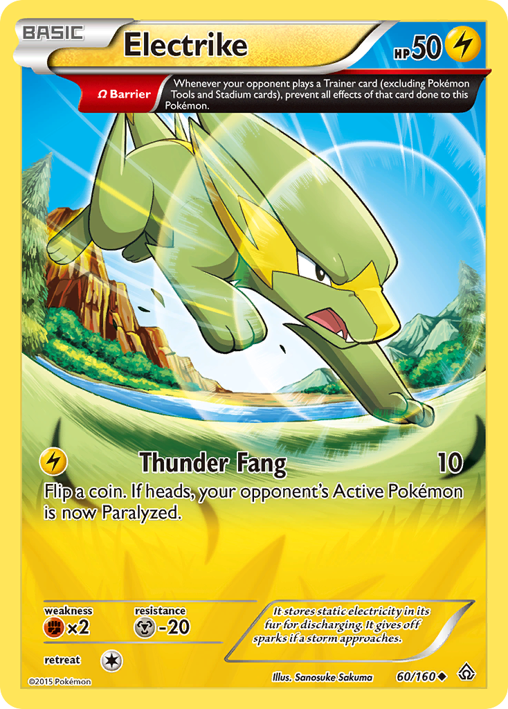 Electrike (60/160) [XY: Primal Clash]