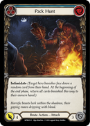 Pack Hunt (Blue) [WTR025-C] (Welcome to Rathe) Alpha Print Rainbow Foil