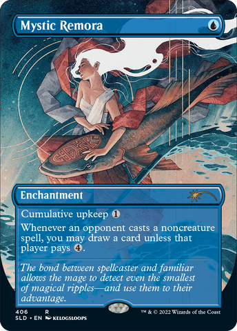Mystic Remora (Borderless) (406) [Secret Lair Drop Series]