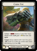 Crater Fist [CRU025] (Crucible of War) 1st Edition Cold Foil