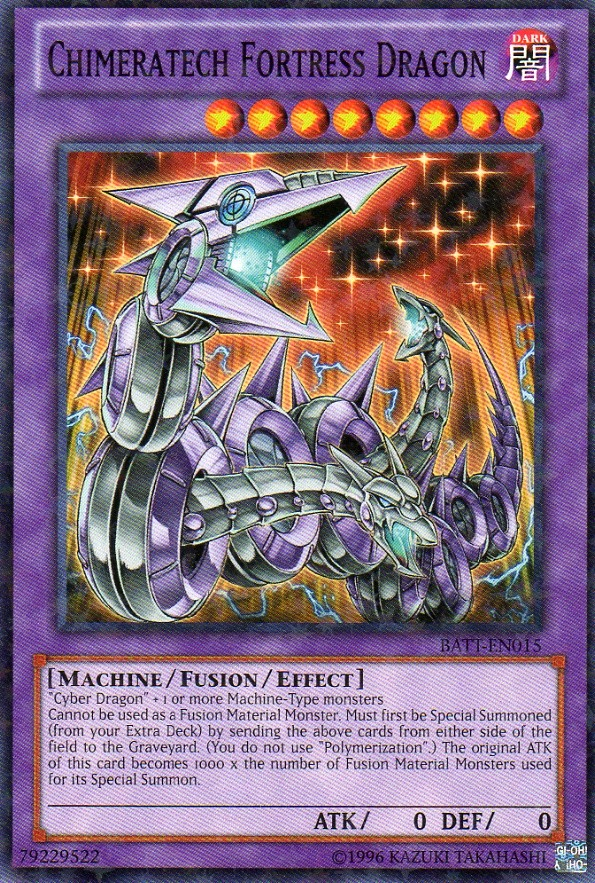 Chimeratech Fortress Dragon [BATT-EN015] (Promo) Starfoil Rare