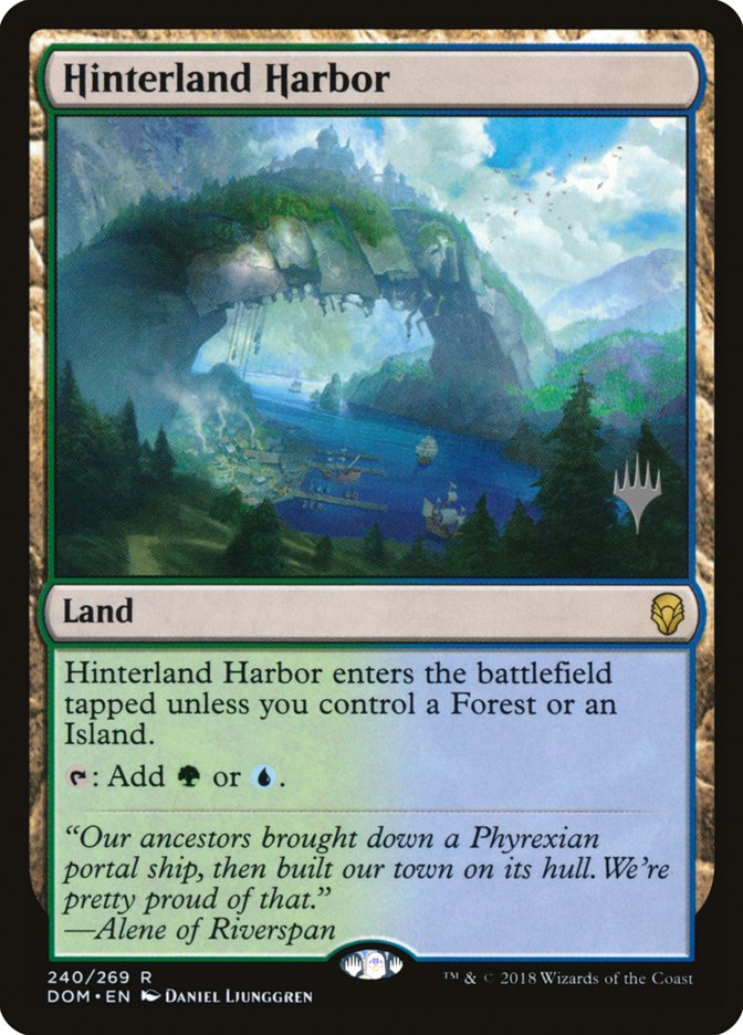 Hinterland Harbor (Promo Pack) [Dominaria Promo Pack]