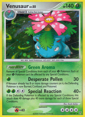 Venusaur (13/147) (Platinum: Supreme Victors) [Theme Deck Exclusive]