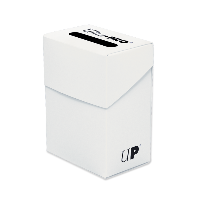 Ultra PRO: 80+ Deck Box - White