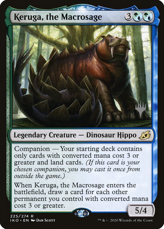 Keruga, the Macrosage (Promo Pack) [Ikoria: Lair of Behemoths Promo Pack]