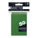 Ultra PRO: Standard 50ct Sleeves - PRO-Matte (Green)