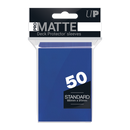 Ultra PRO: Standard 50ct Sleeves - PRO-Matte (Blue)